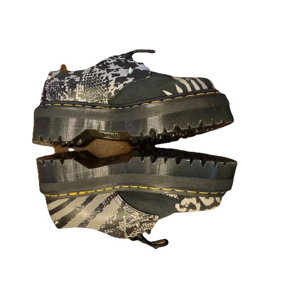 DR MARTENS 1461 Quad Animal Clash Studded Platform Oxford Men 5 Women’s 6 - Picture 6 of 10